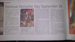 National Declutter Day 2013