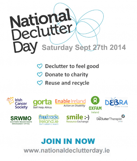 National Declutter Day 2014 official partners