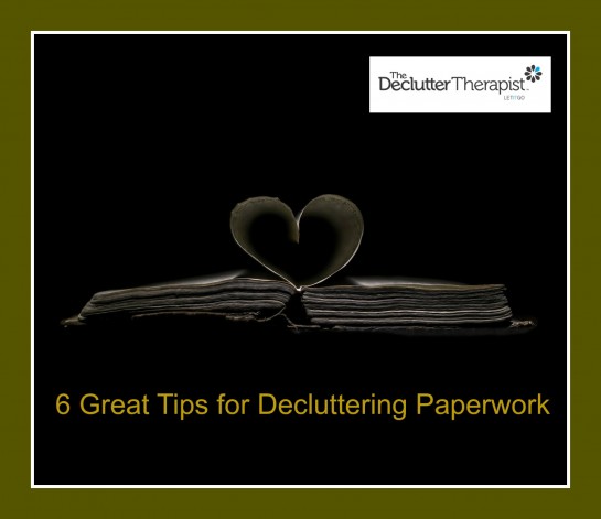 Decluttering Paperwork