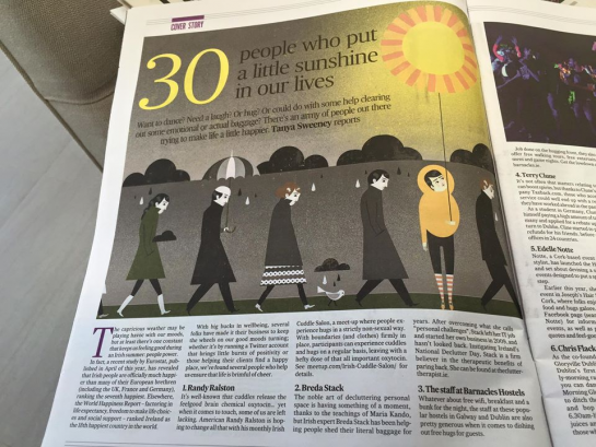 Irish Times "30 People Who Add Sunshine"